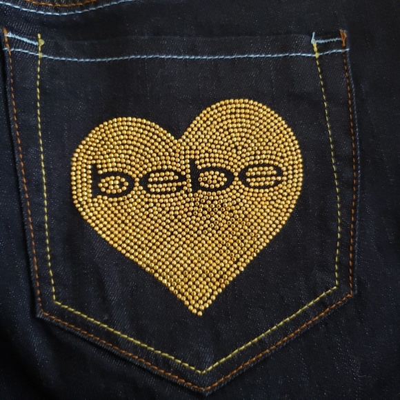 ❤BEBE Bootcut Jeans NWOT - Picture 4 of 7